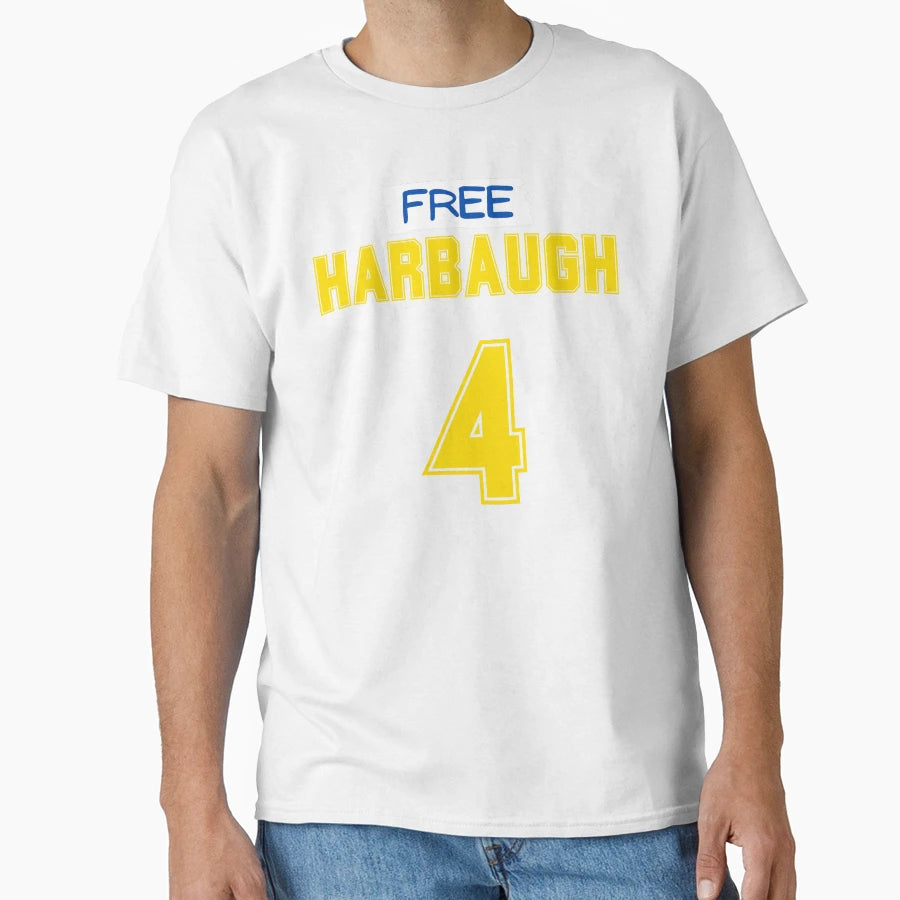 Free Harbaugh T-Shirt - Casual Everyday Wear Unisex - T-Shirt, Sweatshirt, Hoodie