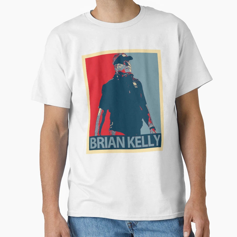 Brian Kelly T-Shirt - Graphic Print for Adults - T-Shirt, Sweatshirt, Hoodie