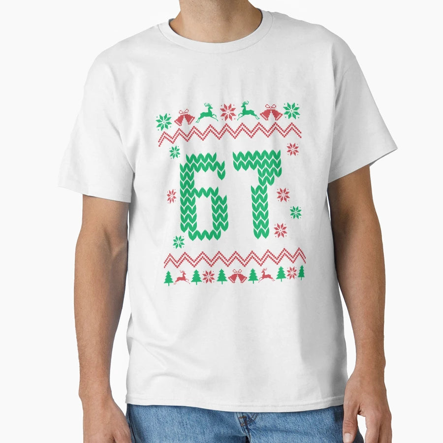 Santa Six Seven Ugly 67 Trend T-Shirt - Aesthetic Graphic for Adults - T-Shirt, Sweatshirt, Hoodie