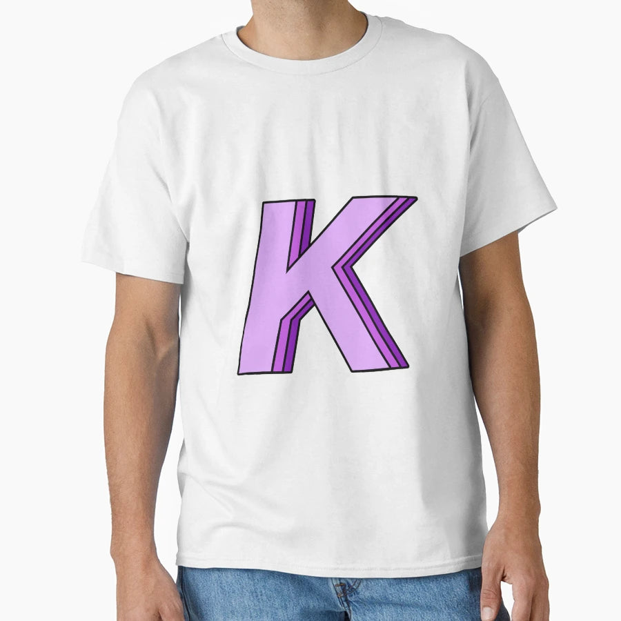 Purple K T-Shirt - Custom Art Print Unisex - T-Shirt, Sweatshirt, Hoodie