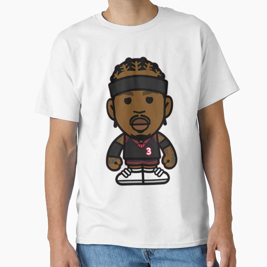 Allen Iverson Fan Basketball T-Shirt - Streetwear Style for Adults - T-Shirt, Sweatshirt, Hoodie