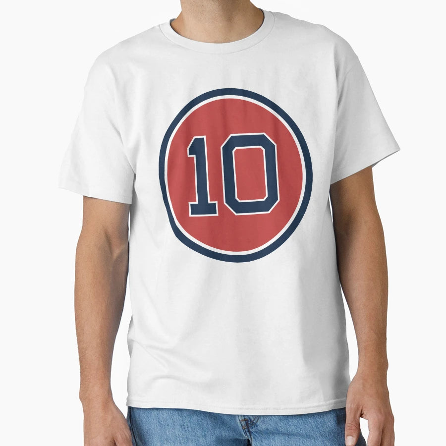 Hunter Renfroe 10 Jersey Number T-Shirt - Aesthetic Graphic Unisex - T-Shirt, Sweatshirt, Hoodie