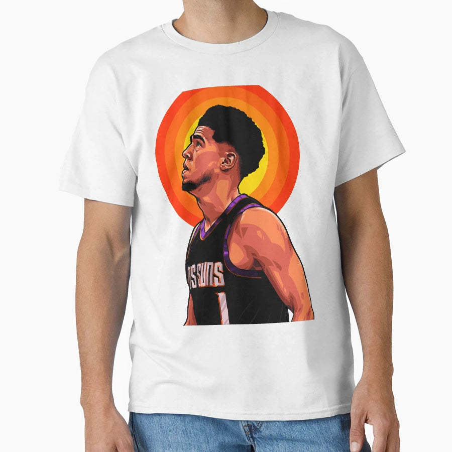 Devin Booker T-Shirt - Minimalist Print Men Women - T-Shirt, Sweatshirt, Hoodie