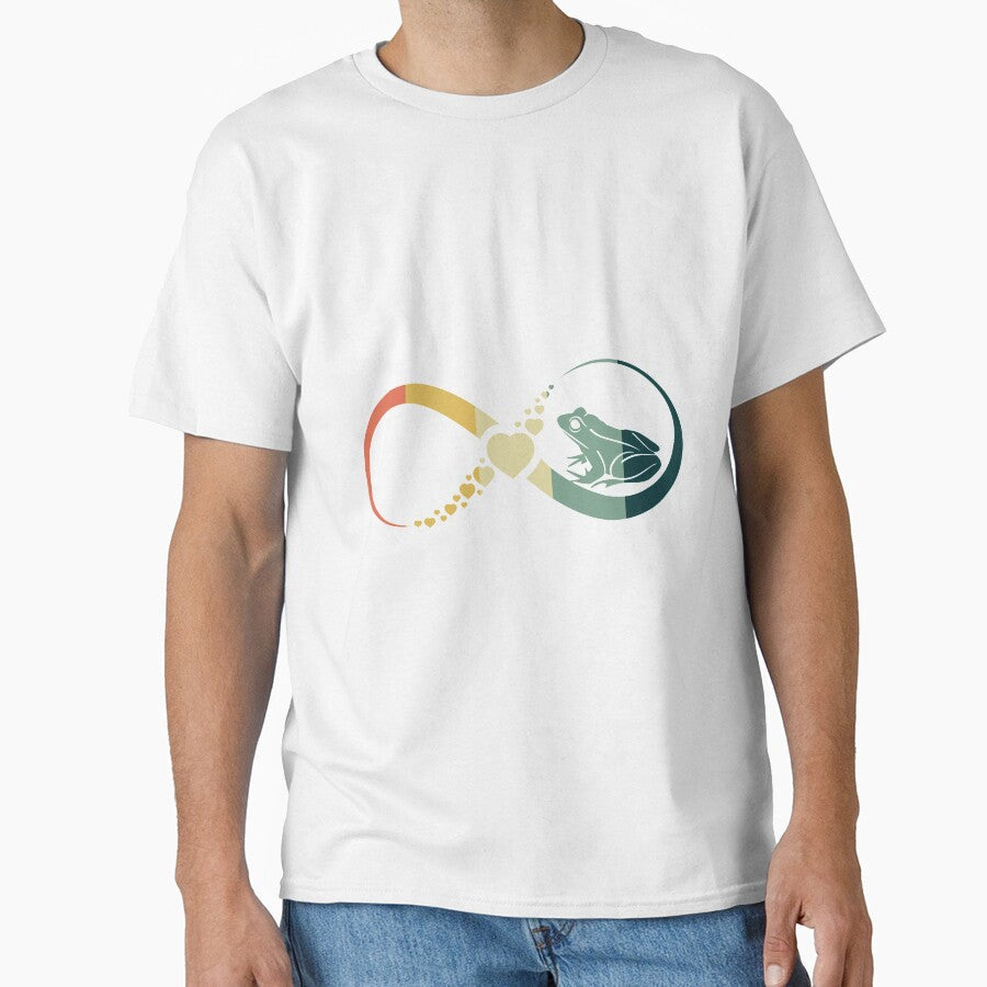 Frog Infinity vintage by jentochicken - Adult & Kids T-Shirts, Sweatshirts & Hoodies apparel design preview 1
