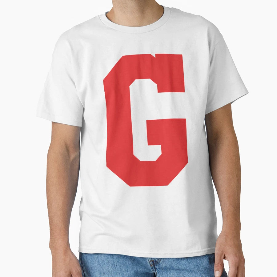 Alphabet Red G Sports Letter G T-Shirt - Graphic Print for Adults - T-Shirt, Sweatshirt, Hoodie