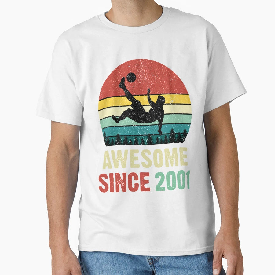 20Th Birthday Soccer Lovers Awesome Since T-Shirt - Unique Graphic Unisex - T-Shirt, Sweatshirt, Hoodie