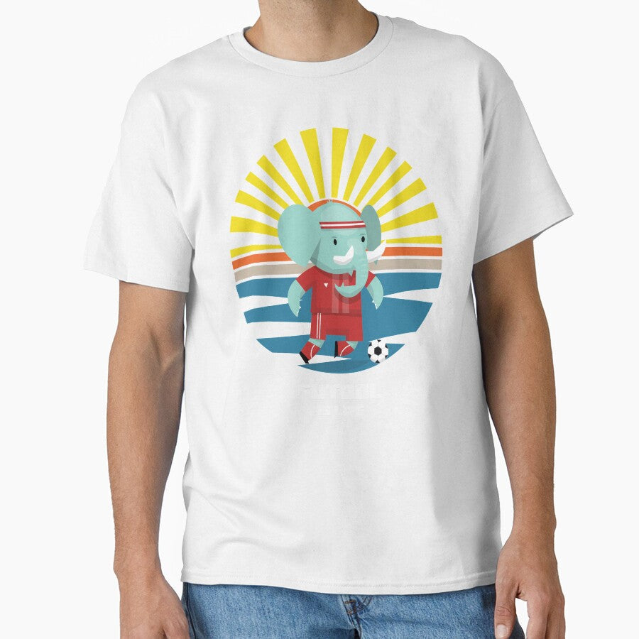 Futbol Is Life Elephant Soccer Super Star by - Adult & Kids T-Shirts, Sweatshirts & Hoodies apparel design preview 1
