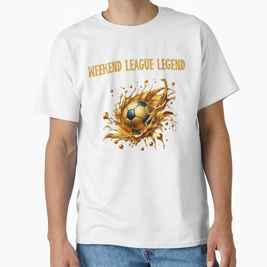 Weekend League Legend Funny Soccer by Maggiepeshop - Adult & Kids T-Shirts, Sweatshirts & Hoodies apparel design preview 1