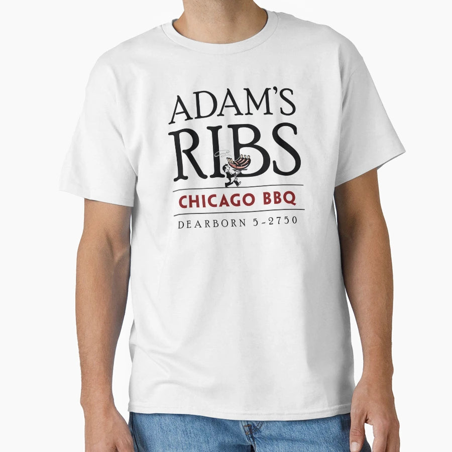 Adams Ribs T-Shirt - Fun Novelty Design for Adults - T-Shirt, Sweatshirt, Hoodie