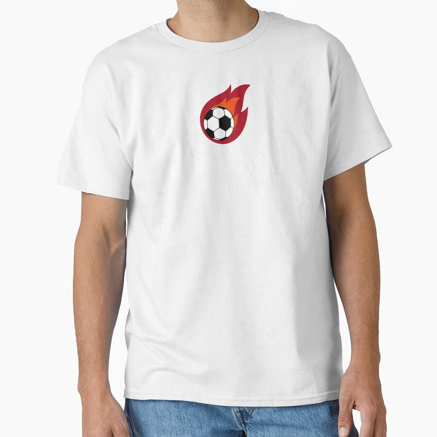 Football Is Life! Rojas by RocketPunchSC - Adult & Kids T-Shirts, Sweatshirts & Hoodies apparel design preview 1