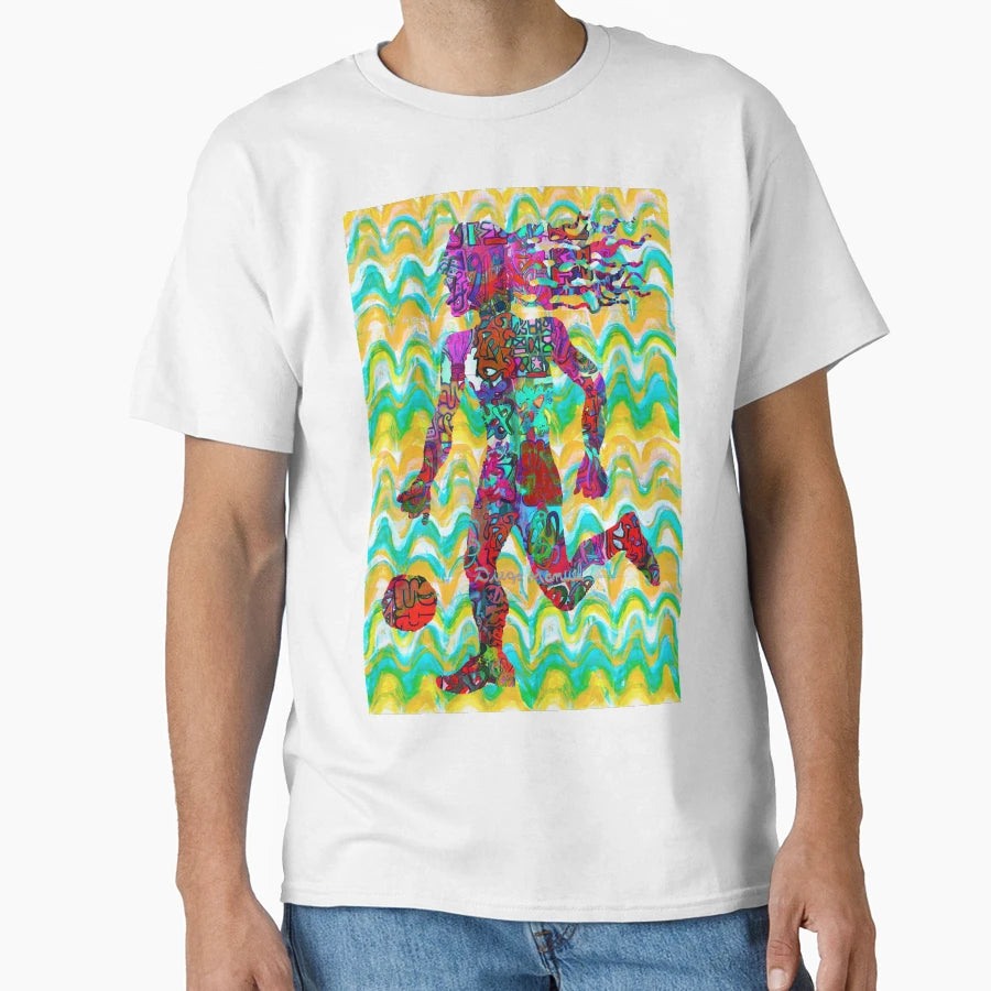 Football Player T-Shirt - Graphic Print for Adults - T-Shirt, Sweatshirt, Hoodie