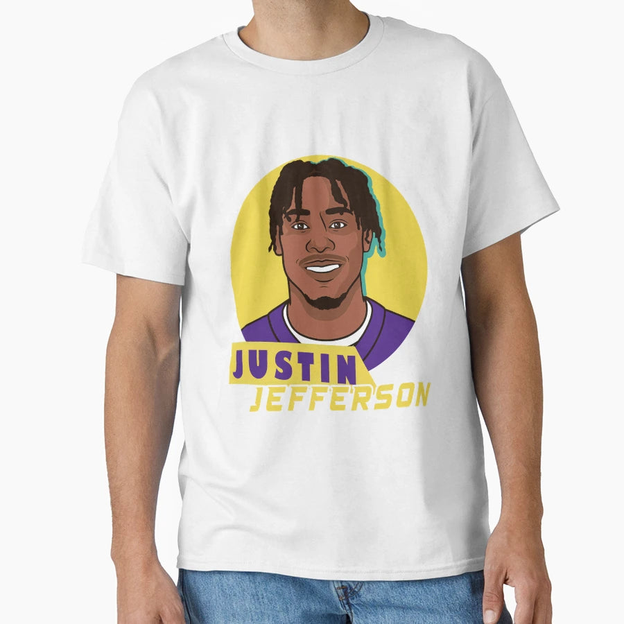 JJ Griddy Step Minnesota Vikings T-Shirt - Casual Everyday Wear for Adults - T-Shirt, Sweatshirt, Hoodie