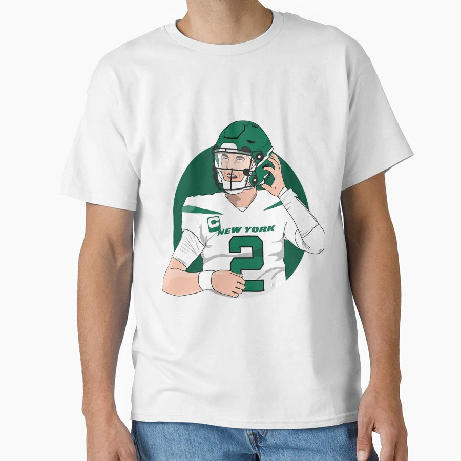 Zach Wilson Quarterbackperfect T-Shirt - Novelty Apparel Unisex - T-Shirt, Sweatshirt, Hoodie