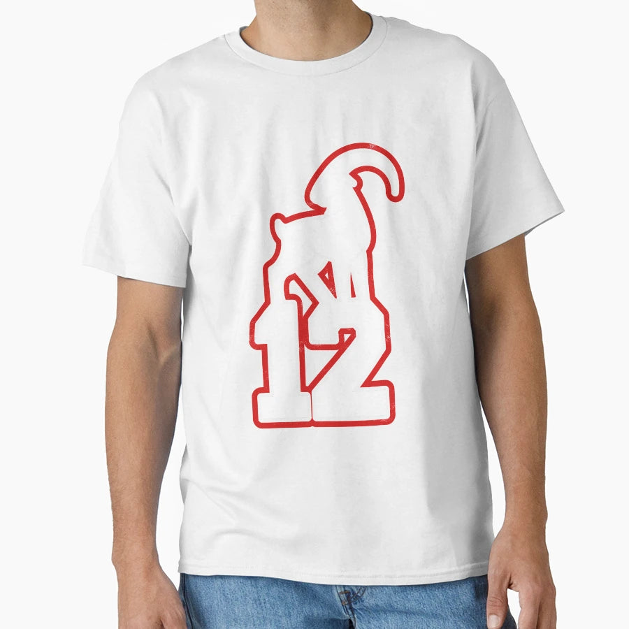 Goat 12 New England Brady T-Shirt - Custom Art Print Unisex - T-Shirt, Sweatshirt, Hoodie