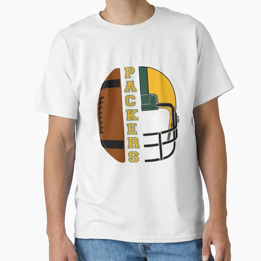 Wisconsin Football Helmet T-Shirt - Aesthetic Graphic Unisex - T-Shirt, Sweatshirt, Hoodie