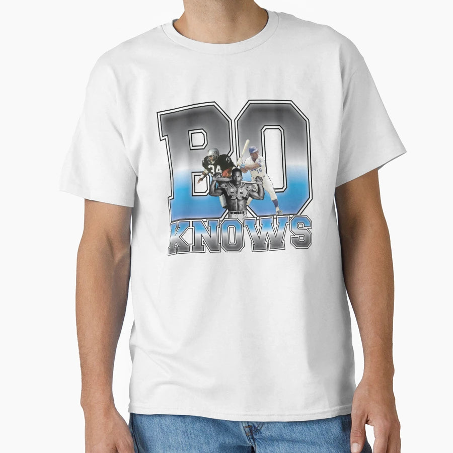 Bo Knows T-Shirt - Streetwear Style Men Women - T-Shirt, Sweatshirt, Hoodie