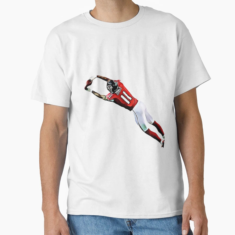 Julio Jones Cartoon T-Shirt - Unique Graphic Unisex - T-Shirt, Sweatshirt, Hoodie