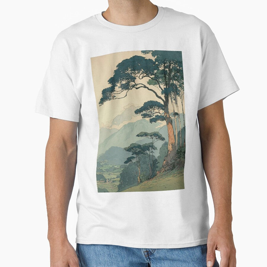 Vintage Japanese Forest by IlsePazSosa - Adult & Kids T-Shirts, Sweatshirts & Hoodies apparel design preview 1