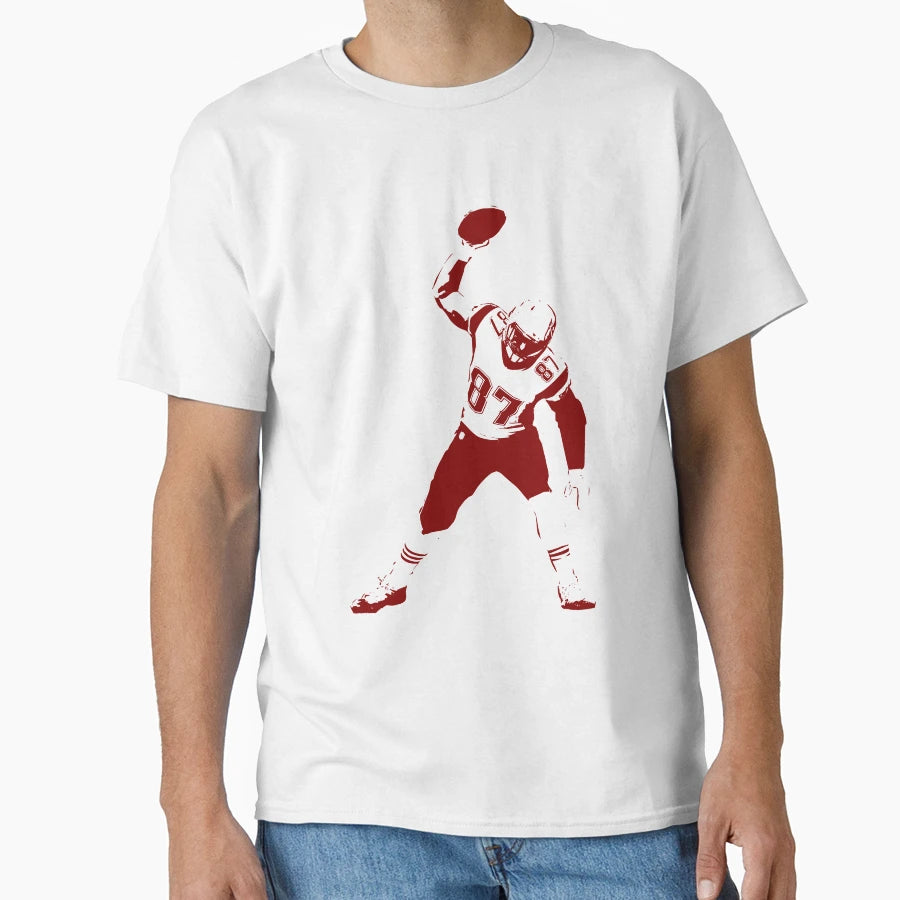 Football Gronk Spike Touchdown T-Shirt - Streetwear Style for Adults - T-Shirt, Sweatshirt, Hoodie