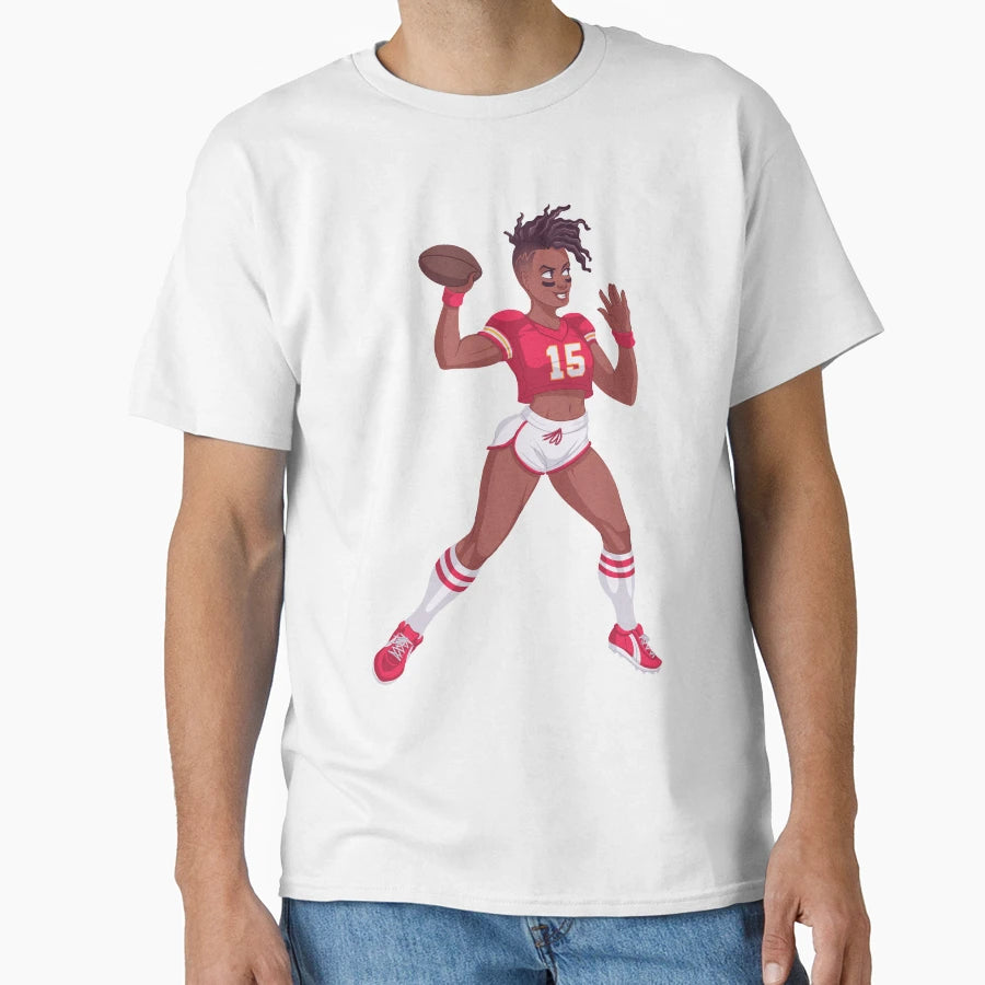 Kansas City Chiefs Fan Black Female T-Shirt - Unique Graphic Unisex - T-Shirt, Sweatshirt, Hoodie