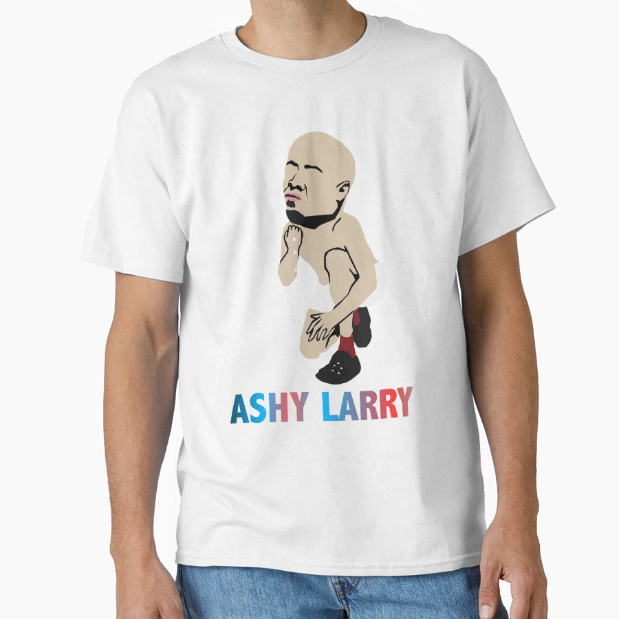 Ashy Larry Illustration T-Shirt - Aesthetic Graphic Unisex - T-Shirt, Sweatshirt, Hoodie