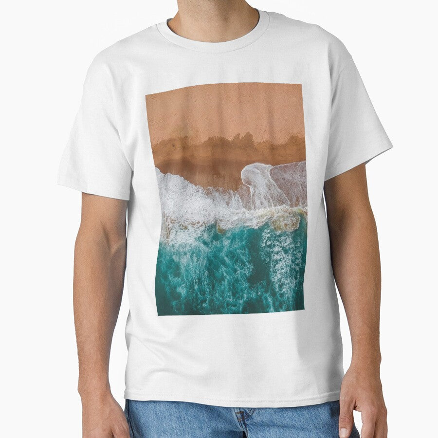 Ocean Waves Landscape Photography Original by - Adult & Kids T-Shirts, Sweatshirts & Hoodies apparel design preview 1