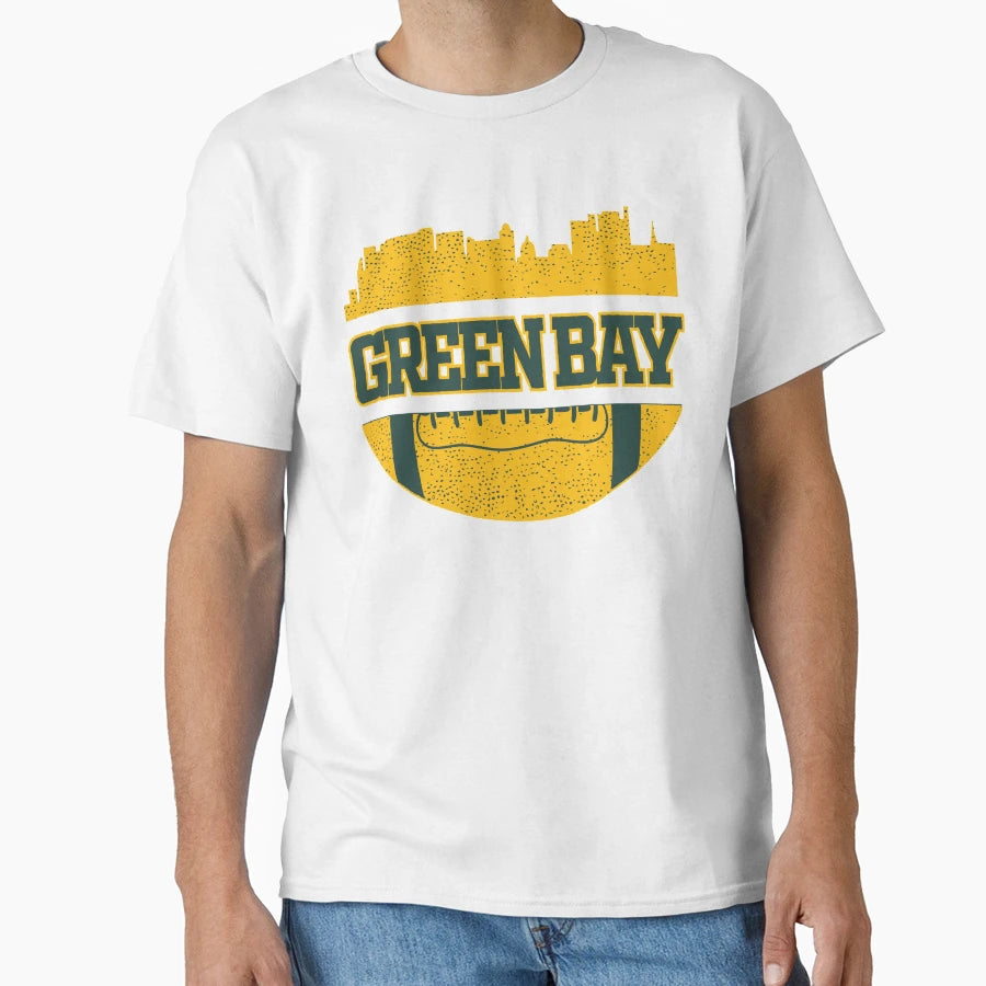 Packers Football Fan Green Bay City T-Shirt - Fun Novelty Design Unisex - T-Shirt, Sweatshirt, Hoodie