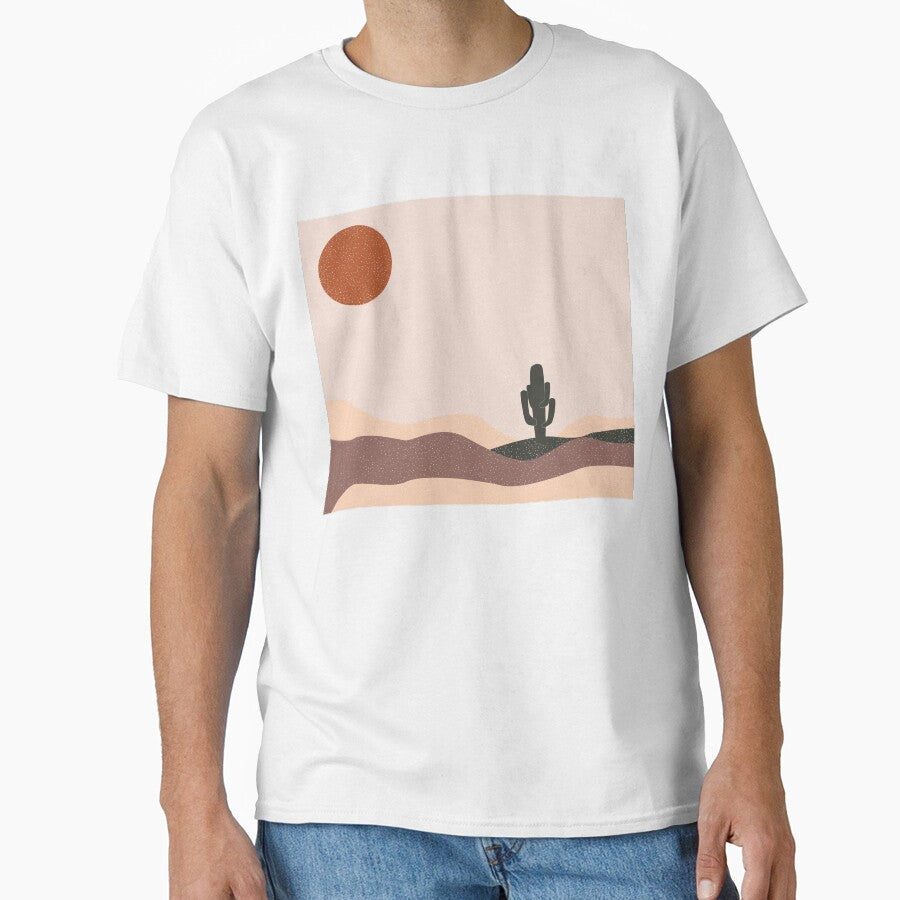 Desert day Mid century art by SKdarealshop - Adult & Kids T-Shirts, Sweatshirts & Hoodies apparel design preview 1