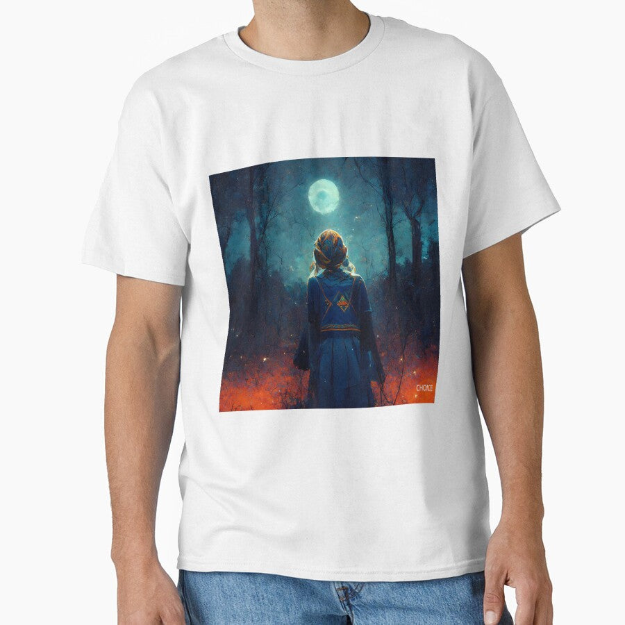 Girl in the Forest by CHOICE18 - Adult & Kids T-Shirts, Sweatshirts & Hoodies apparel design preview 1