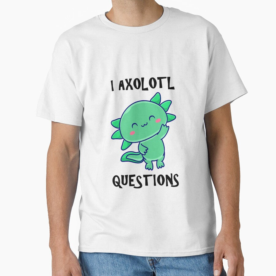 I Axolotl Questions by Simo200 - Adult & Kids T-Shirts, Sweatshirts & Hoodies apparel design preview 1