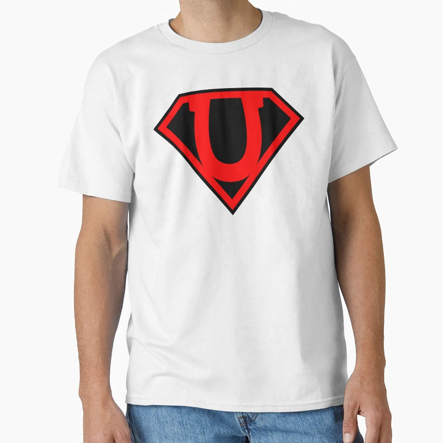 Letter U Super Letter Vol 3 T-Shirt - Aesthetic Graphic for Adults - T-Shirt, Sweatshirt, Hoodie