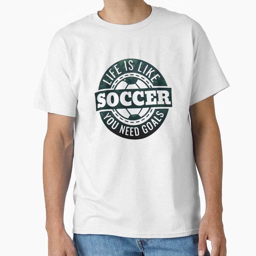 Life is Soccer by DabGraphic - Adult & Kids T-Shirts, Sweatshirts & Hoodies apparel design preview 1