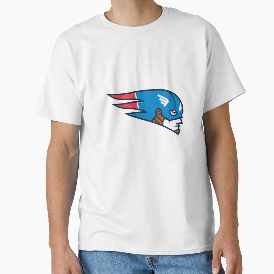 Captain Patriot T-Shirt - Graphic Print Unisex - T-Shirt, Sweatshirt, Hoodie