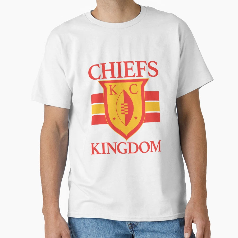 Chiefs Kingdom T-Shirt - Graphic Print Men Women - T-Shirt, Sweatshirt, Hoodie