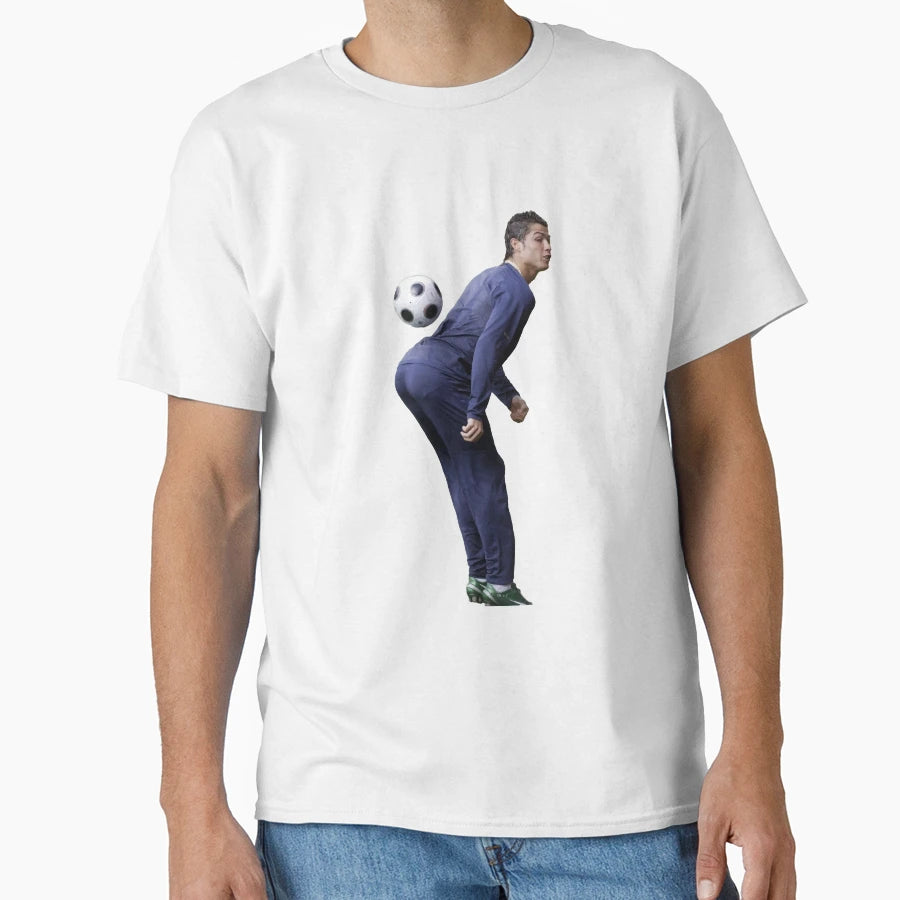 Cristiano Ronaldo Funny Football And T-Shirt - Streetwear Style Unisex - T-Shirt, Sweatshirt, Hoodie