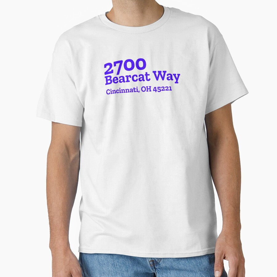 Cincinnati Stadium Address by The Chuck Wagon - Adult & Kids T-Shirts, Sweatshirts & Hoodies apparel design preview 1