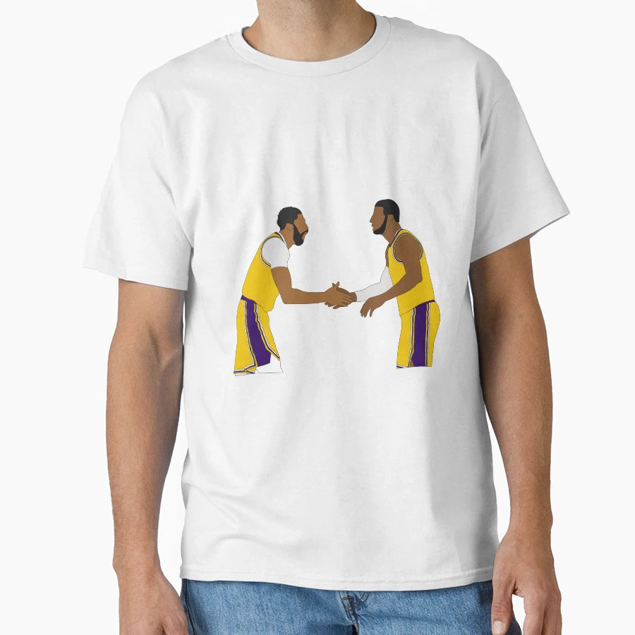 Lebron And Anthony Davis T-Shirt - Unique Graphic Unisex - T-Shirt, Sweatshirt, Hoodie