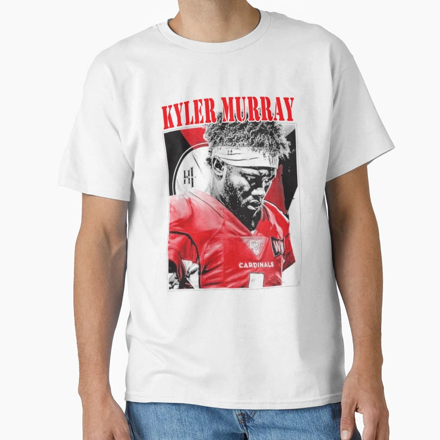 Kyler Murray Red Focus T-Shirt - Aesthetic Graphic Unisex - T-Shirt, Sweatshirt, Hoodie