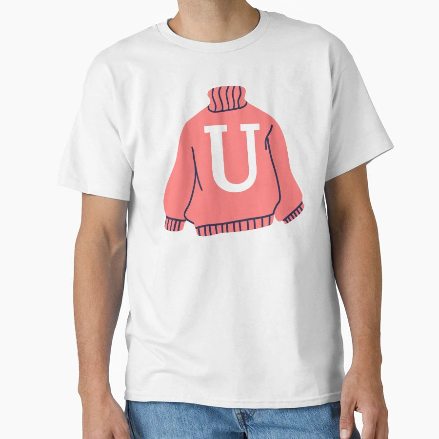 Letter T-Shirt - Novelty Apparel Men Women - T-Shirt, Sweatshirt, Hoodie
