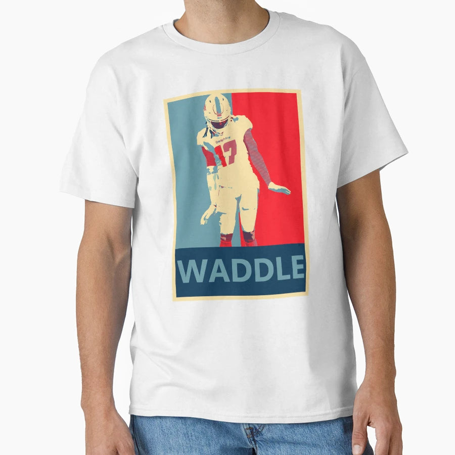 Jaylen Waddle Waddle Dance T-Shirt - Novelty Apparel Men Women - T-Shirt, Sweatshirt, Hoodie