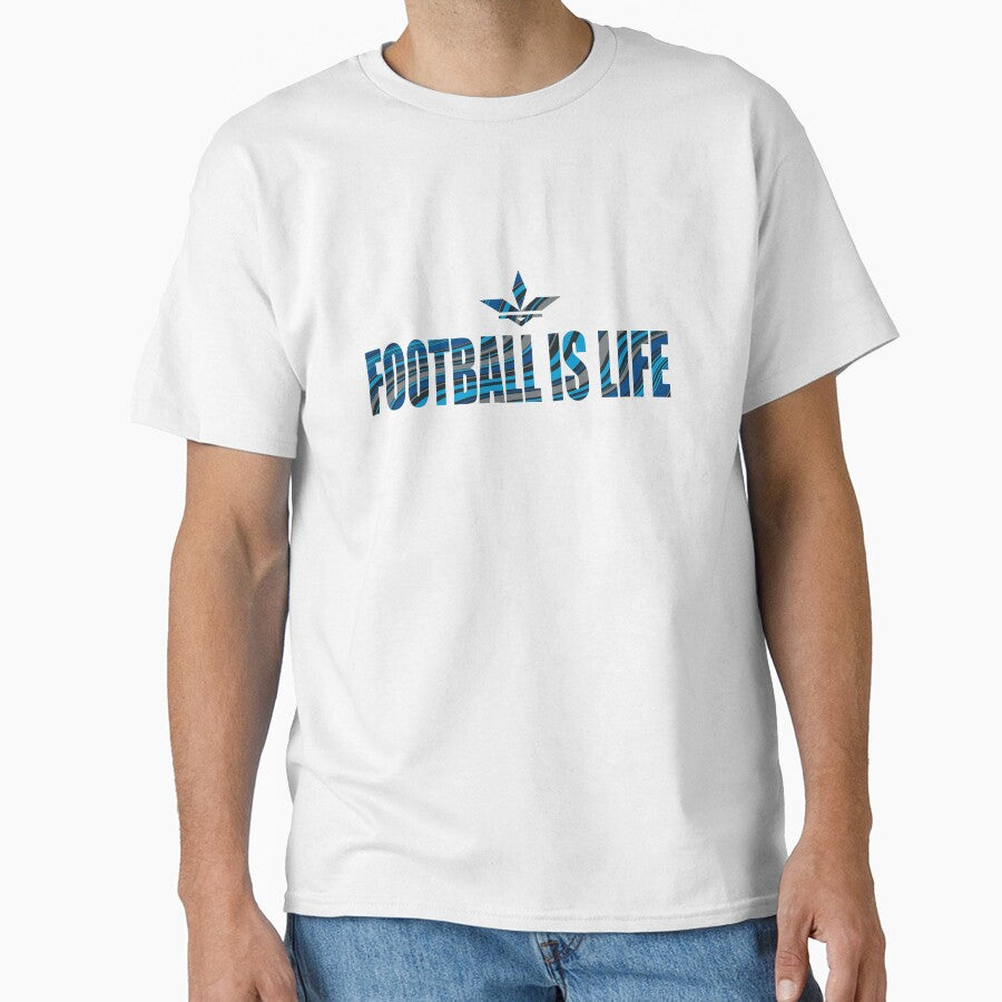 Football is life by Sharan Singh - Adult & Kids T-Shirts, Sweatshirts & Hoodies apparel design preview 1