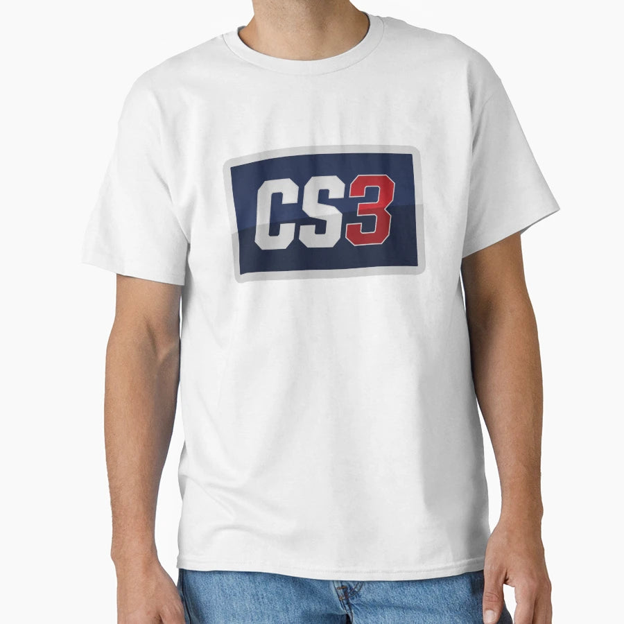 College Series 3 Logo T-Shirt - Casual Everyday Wear Men Women - T-Shirt, Sweatshirt, Hoodie
