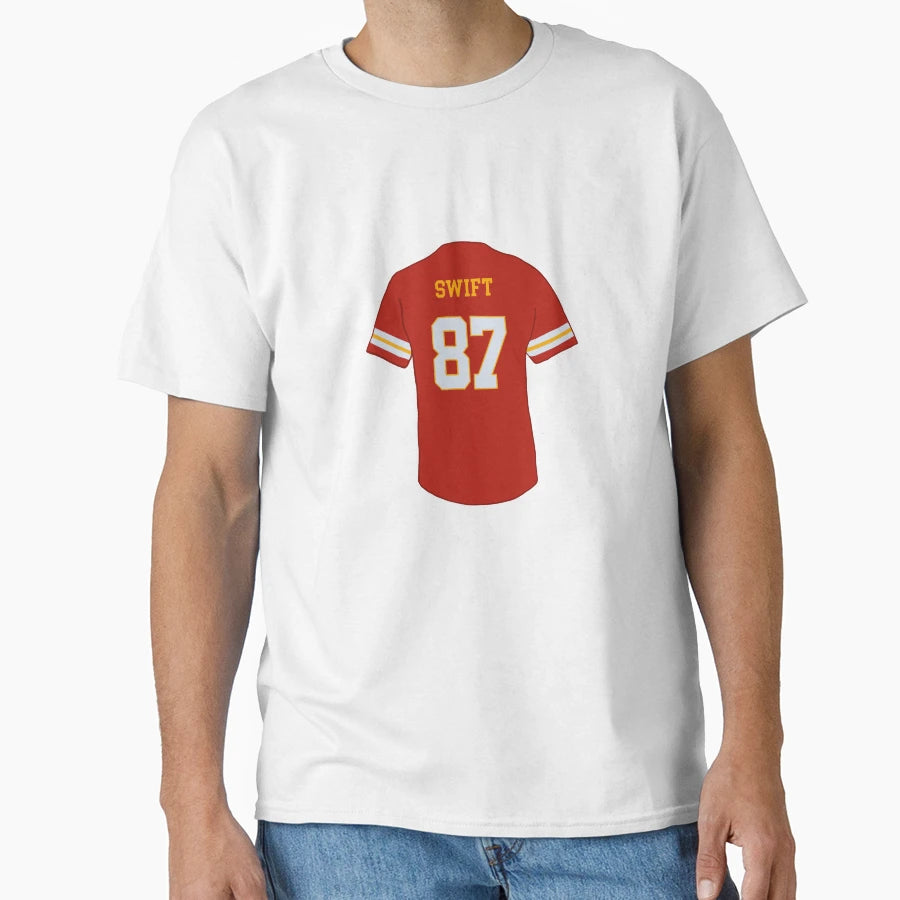 Swift Chiefs Jersey 87 T-Shirt - Trendy Graphic Unisex - T-Shirt, Sweatshirt, Hoodie