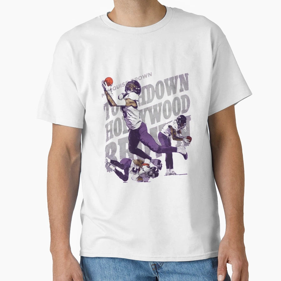 Marquise Brown Gift T-Shirt - Fun Novelty Design Unisex - T-Shirt, Sweatshirt, Hoodie
