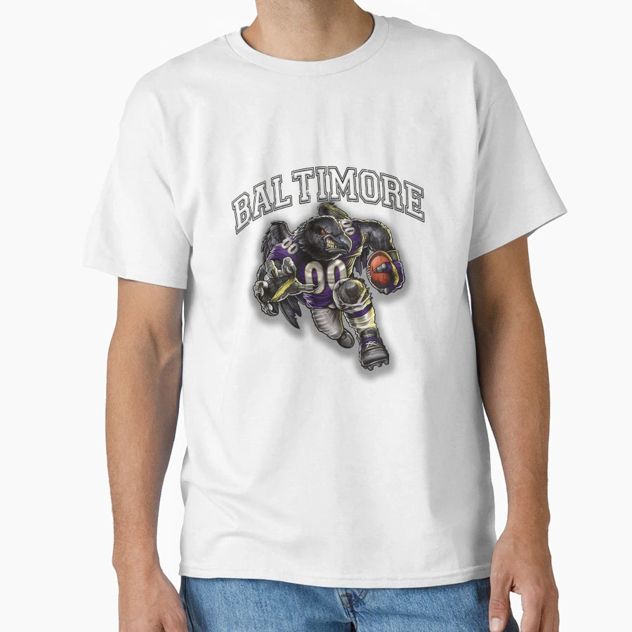 Baltimore Football T-Shirt - Minimalist Print Unisex - T-Shirt, Sweatshirt, Hoodie