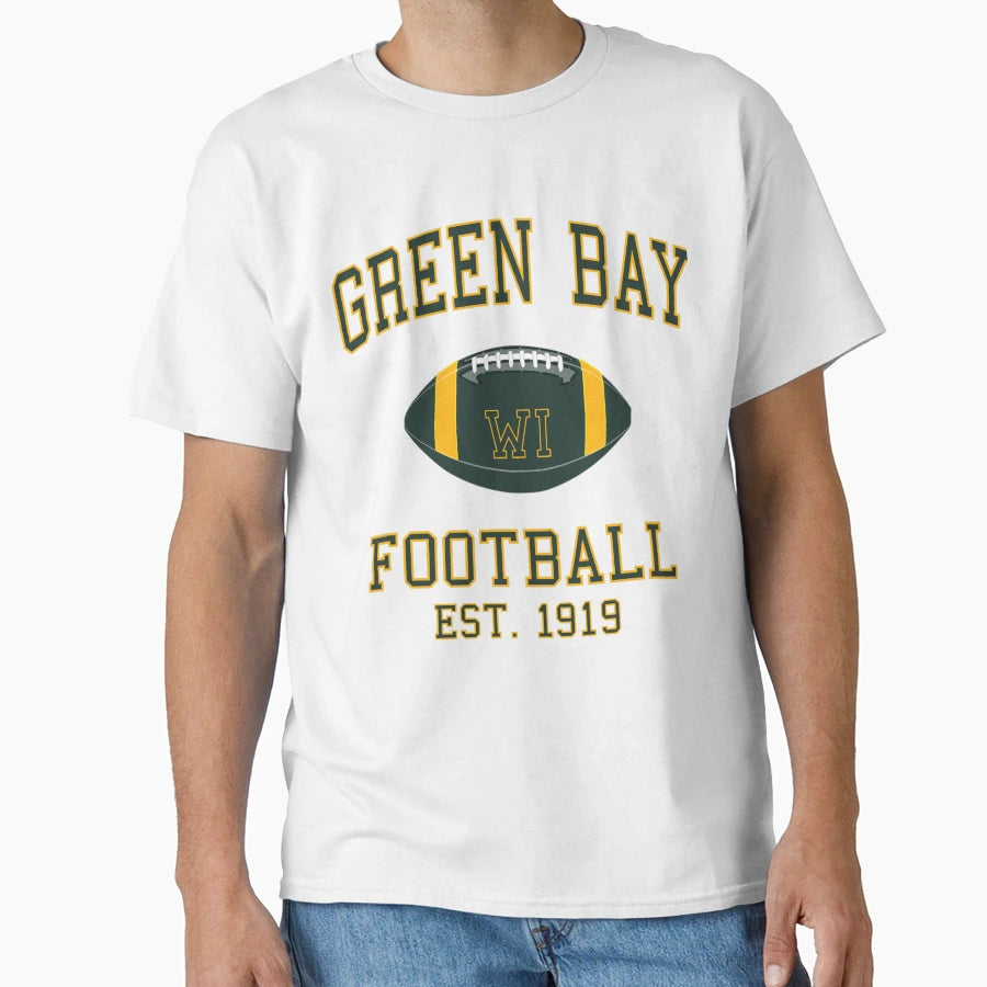 Art Green Bay Packers T-Shirt - Graphic Print for Adults - T-Shirt, Sweatshirt, Hoodie