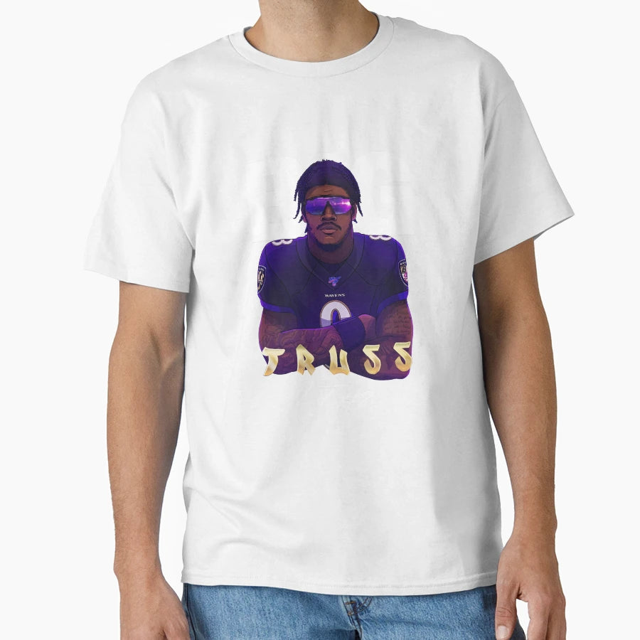 Denuitee Mark Ingram Bigr Ss Signature S T-Shirt - Unique Graphic Unisex - T-Shirt, Sweatshirt, Hoodie