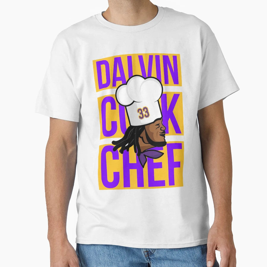 Dalvin Cook Chef T-Shirt - Unique Graphic Unisex - T-Shirt, Sweatshirt, Hoodie