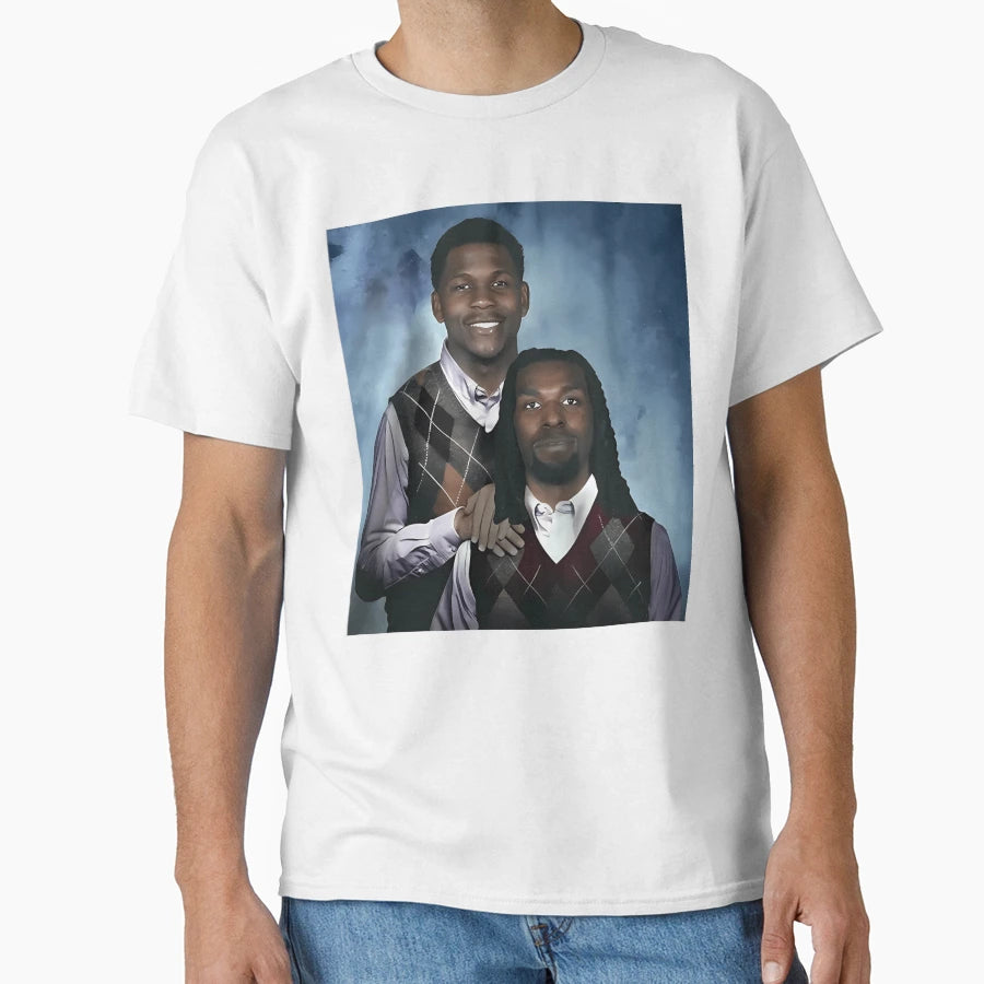 Anthony Edwards Minnesota And Naz T-Shirt - Novelty Apparel for Adults - T-Shirt, Sweatshirt, Hoodie