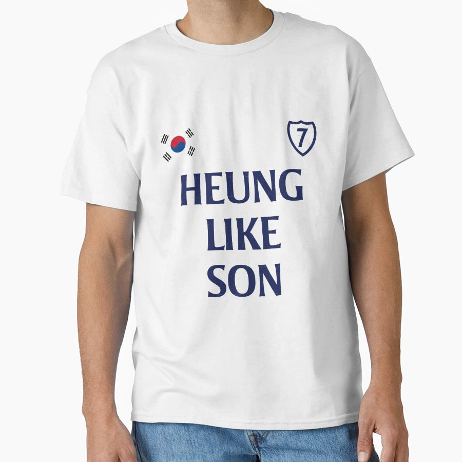 Heung Like Son 1 White T-Shirt - Custom Art Print Men Women - T-Shirt, Sweatshirt, Hoodie